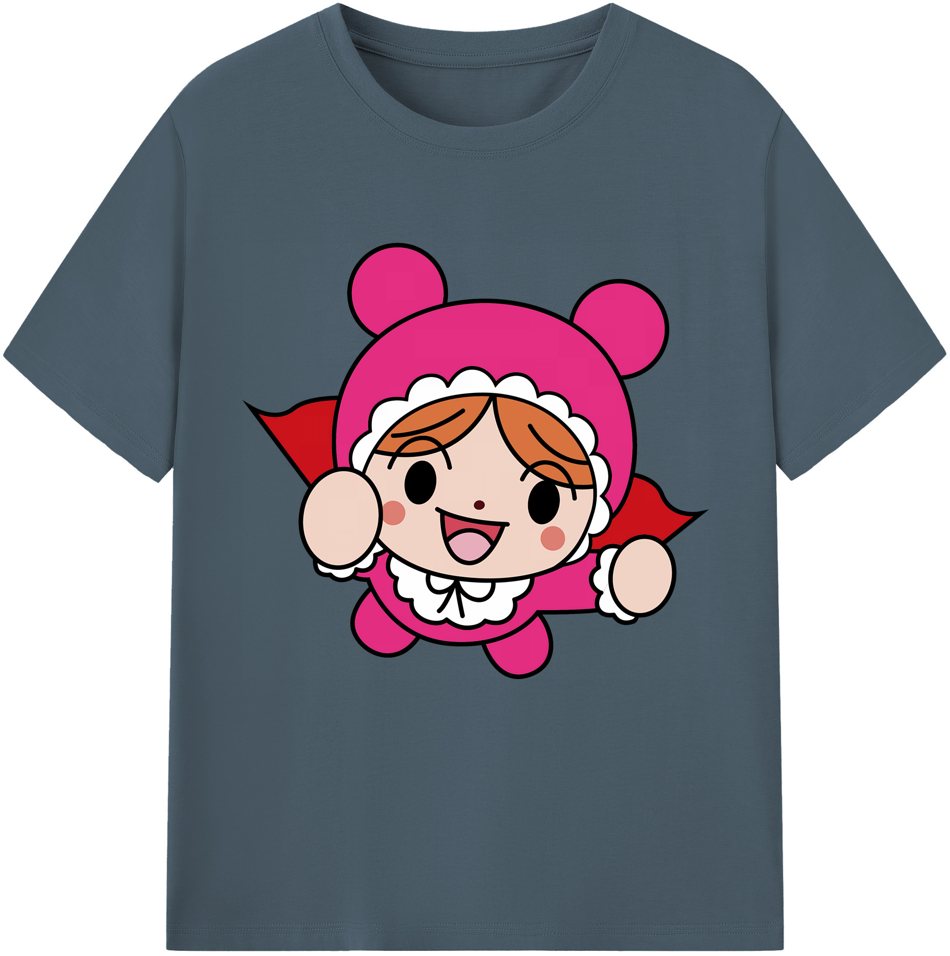 （画像用） アンパンマン Anpanman 綿100％半袖Tシャツ（フロントプリント）